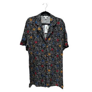 TOPSHOP Women Black PJ Shirt 8